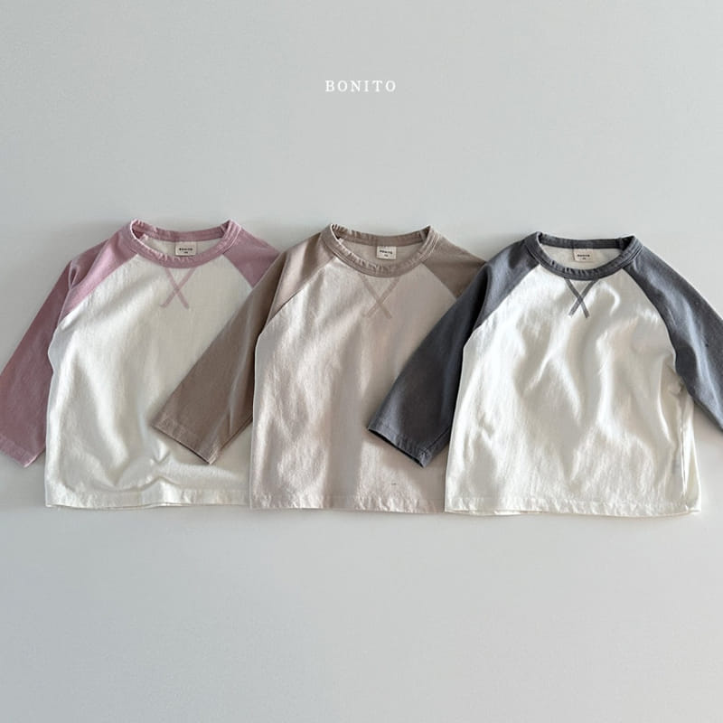 Bonito - Korean Baby Fashion - #babygirlfashion - Raglan Dairuppa Tee - 4