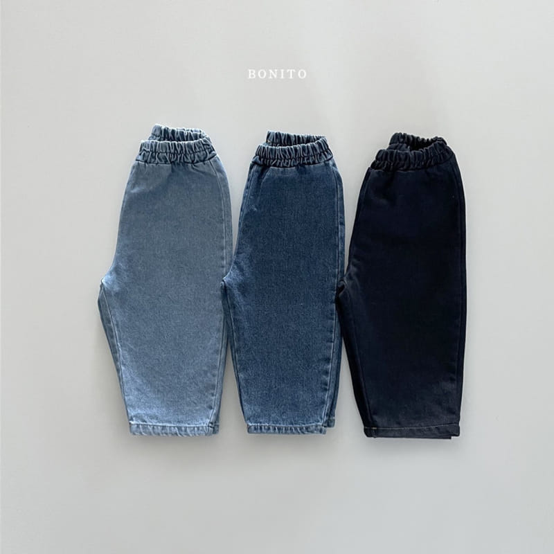 Bonito - Korean Baby Fashion - #babylifestyle - Denim Pants - 2