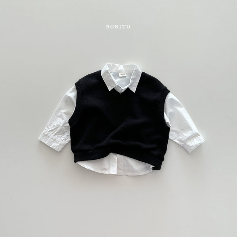Bonito - Korean Baby Fashion - #babylifestyle - Embroidery Shirt - 9