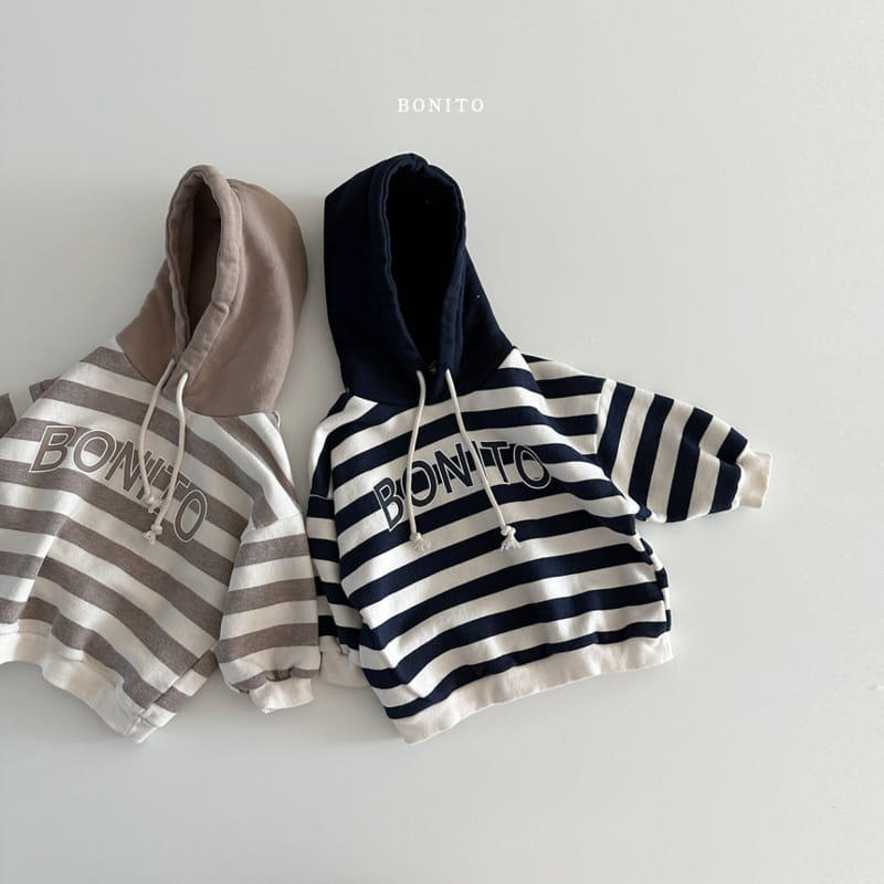Bonito - Korean Baby Fashion - #babylifestyle - Denkang Color Hoody Tee - 2