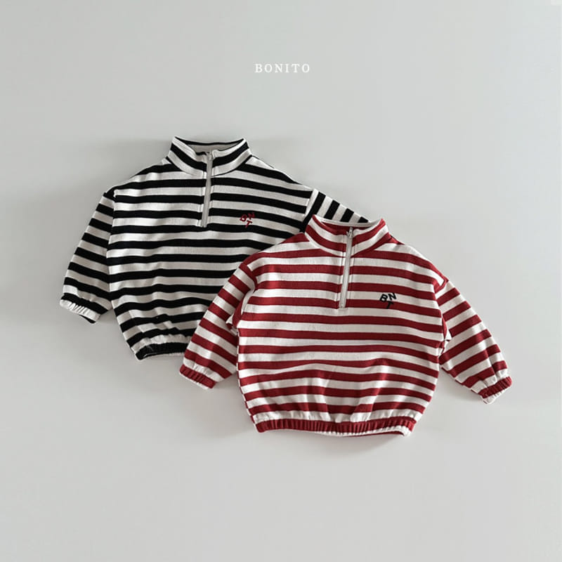 Bonito - Korean Baby Fashion - #babygirlfashion - ST Half Zip Up - 4