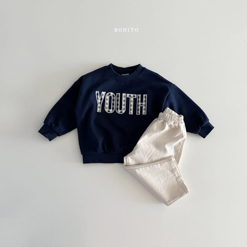 Bonito - Korean Baby Fashion - #babyoninstagram - Youth Check Sweatshirt - 5