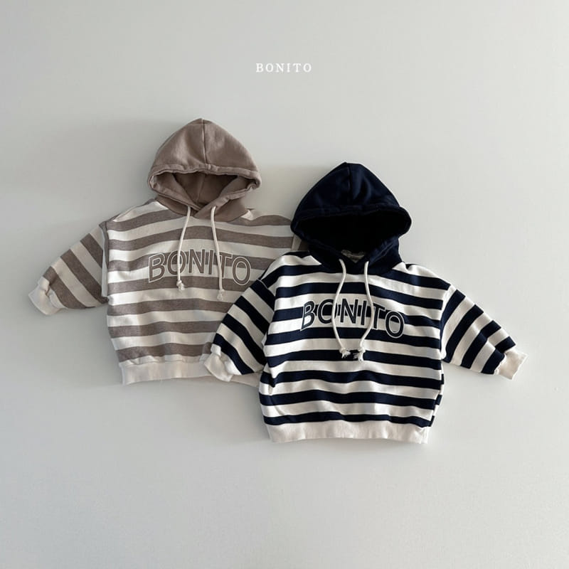 Bonito - Korean Baby Fashion - #babyoninstagram - Denkang Color Hoody Tee - 3