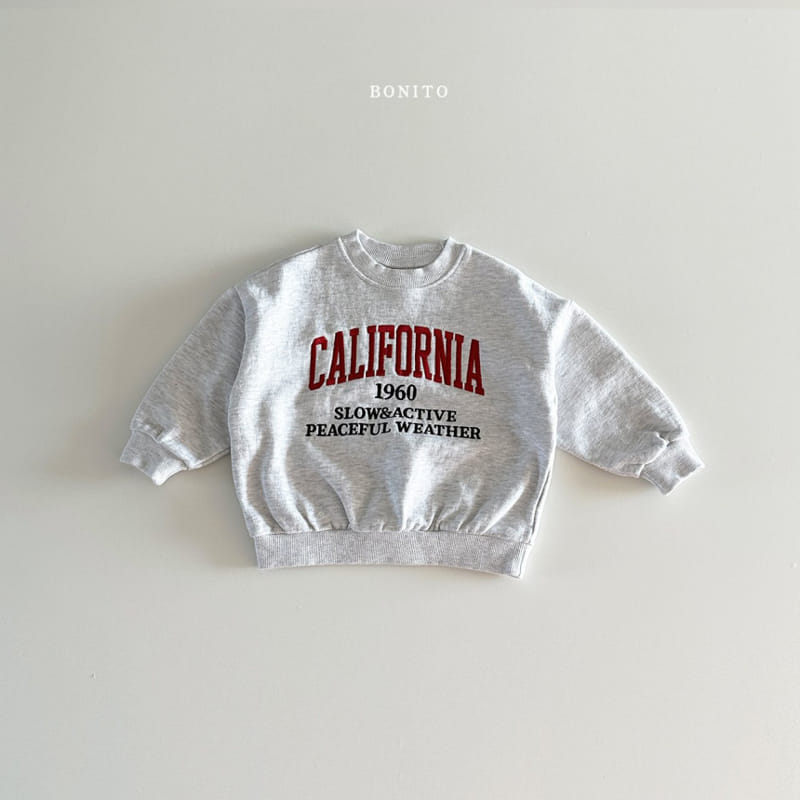 Bonito - Korean Baby Fashion - #babylifestyle - California Sweatshirt - 4