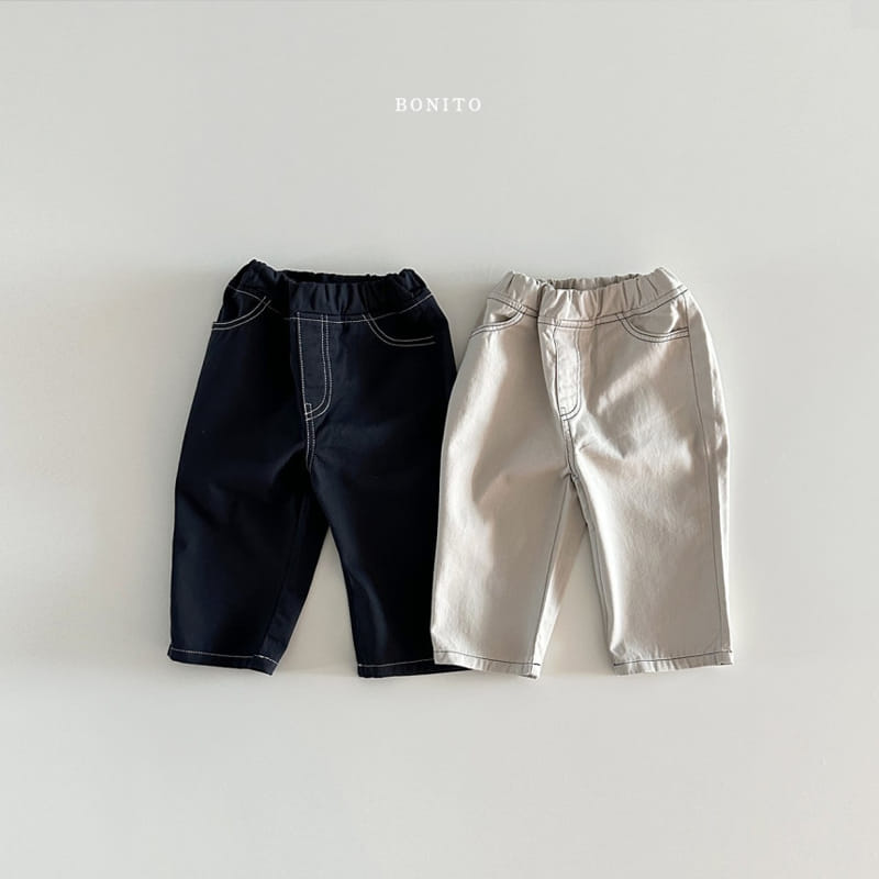 Bonito - Korean Baby Fashion - #babyootd - C Stitch Pants
