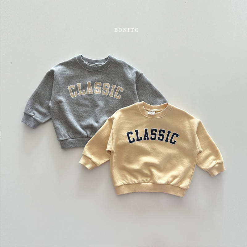 Bonito - Korean Baby Fashion - #babyootd - Classic Sweatshirt - 3