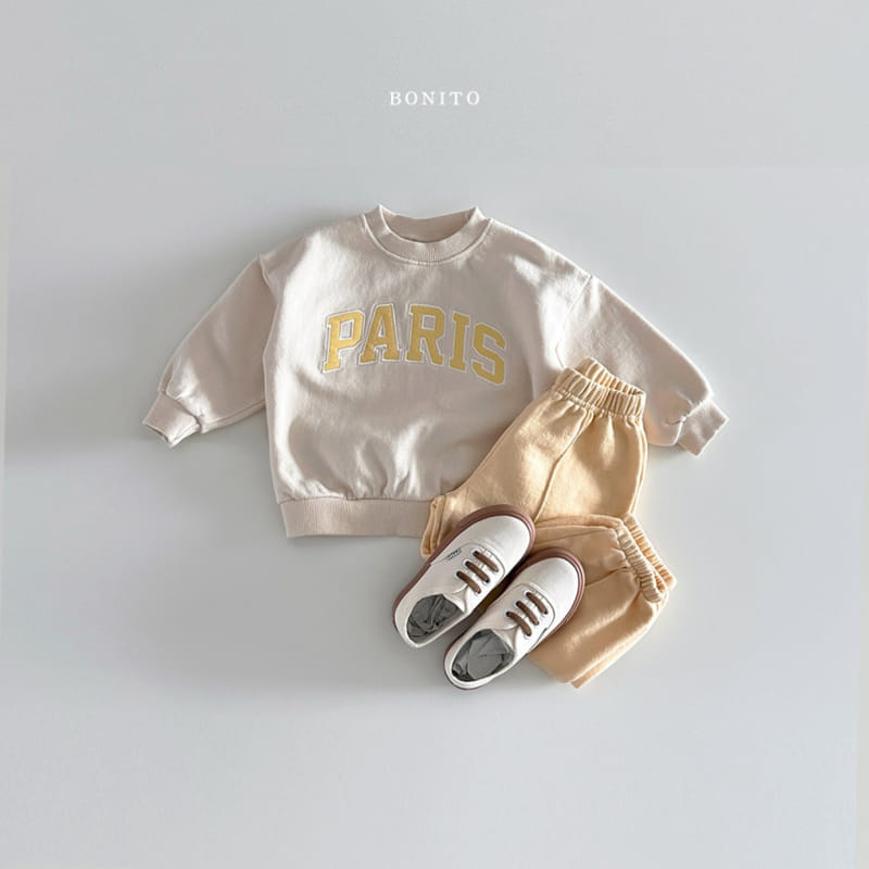 Bonito - Korean Baby Fashion - #babyootd - Paris Sweatshirt - 5