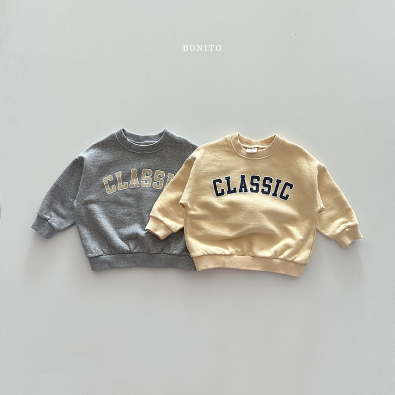 Bonito - Korean Baby Fashion - #babyootd - Classic Sweatshirt - 4