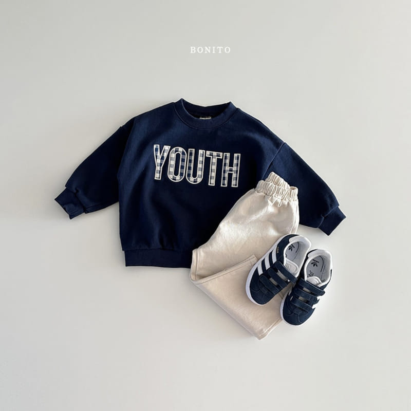 Bonito - Korean Baby Fashion - #babyoutfit - Youth Check Sweatshirt - 7