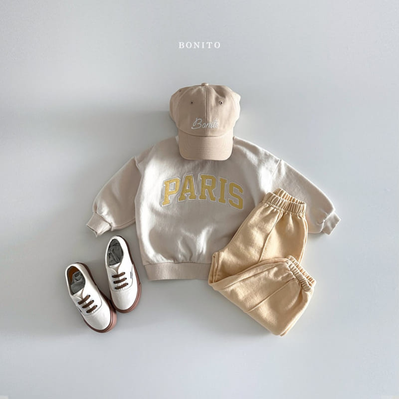 Bonito - Korean Baby Fashion - #babyoutfit - Paris Sweatshirt - 6