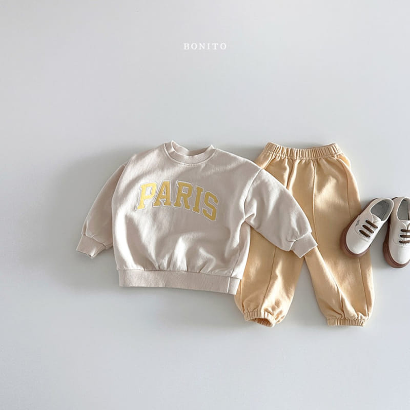 Bonito - Korean Baby Fashion - #babyoutfit - Paris Sweatshirt - 7