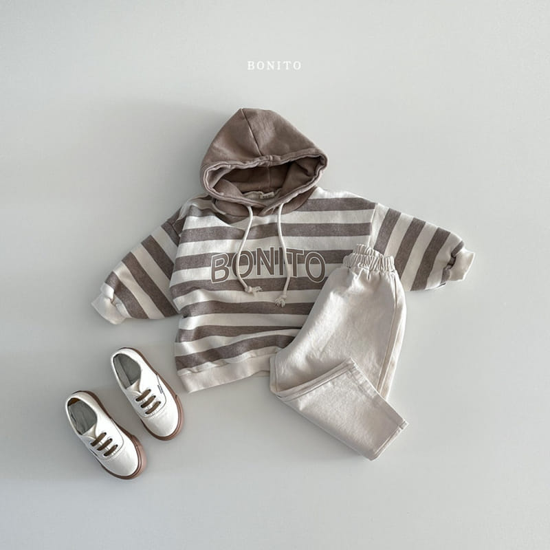 Bonito - Korean Baby Fashion - #babyoutfit - Denkang Color Hoody Tee - 5
