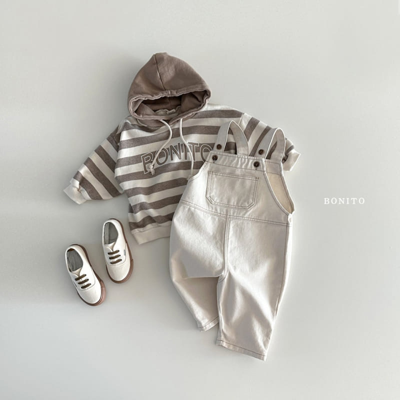 Bonito - Korean Baby Fashion - #babyoutfit - Denkang Color Hoody Tee - 6