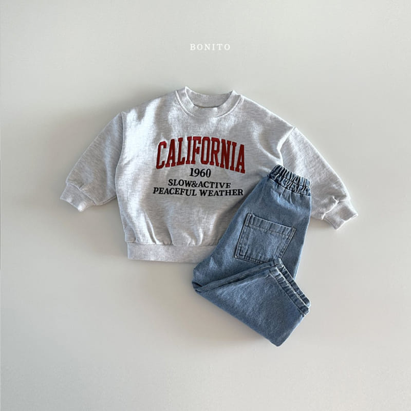 Bonito - Korean Baby Fashion - #babyoutfit - California Sweatshirt - 7