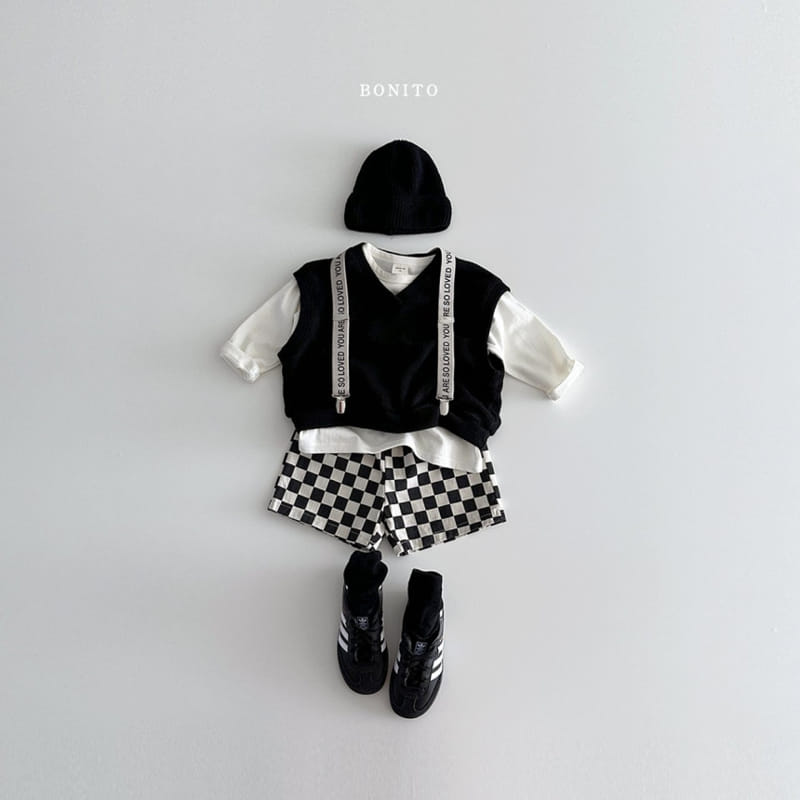 Bonito - Korean Baby Fashion - #babyoutfit - Knit Vest - 11