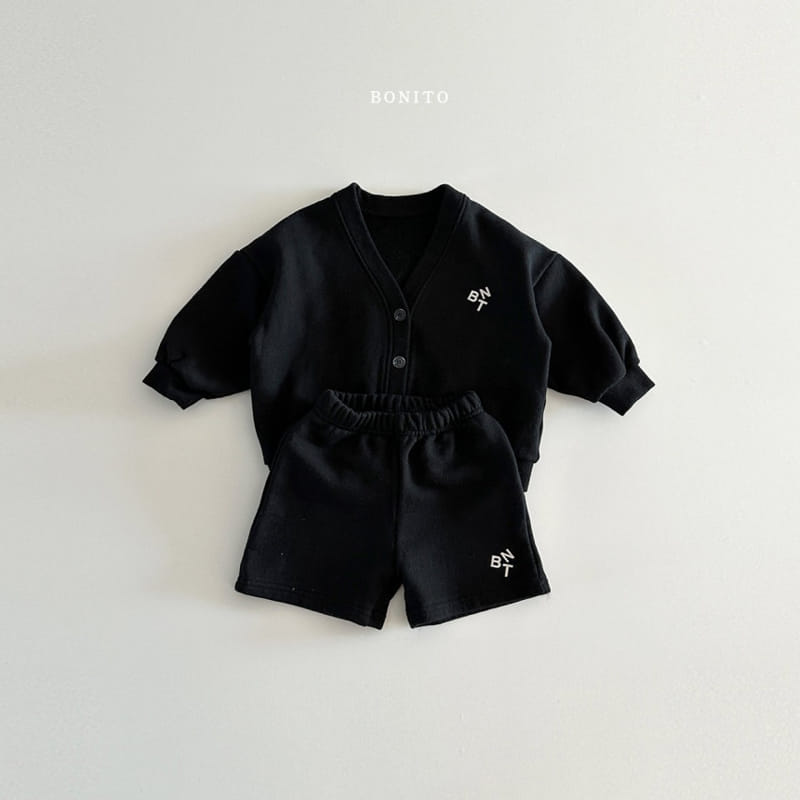 Bonito - Korean Baby Fashion - #babyoutfit - BNT Cardigan Shorts Top Bottom Set - 7