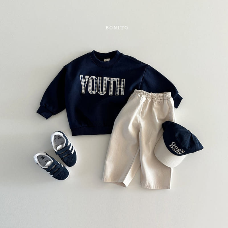 Bonito - Korean Baby Fashion - #babywear - Youth Check Sweatshirt - 9