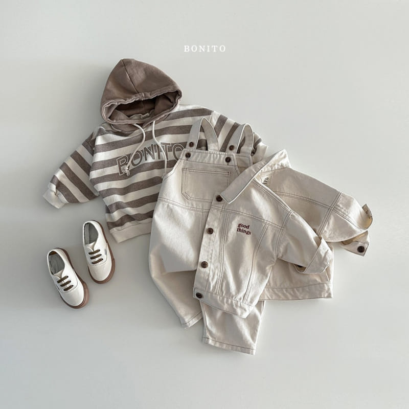 Bonito - Korean Baby Fashion - #babywear - Denkang Color Hoody Tee - 7