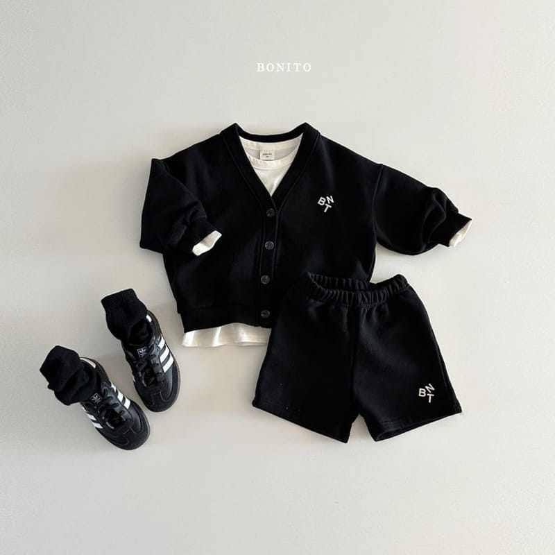 Bonito - Korean Baby Fashion - #babywear - BNT Cardigan Shorts Top Bottom Set - 8
