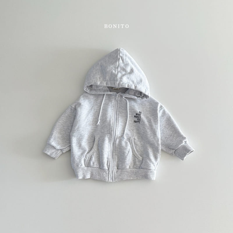 Bonito - Korean Baby Fashion - #babywear - Happy Hoody Zip Up - 6