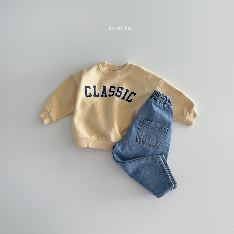 Bonito - Korean Baby Fashion - #onlinebabyboutique - Classic Sweatshirt - 7