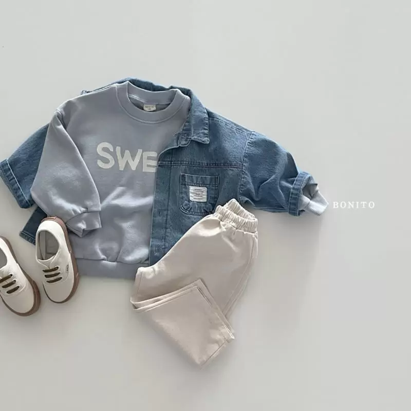 Bonito - Korean Baby Fashion - #onlinebabyboutique - Sweet Sweatshirt - 11