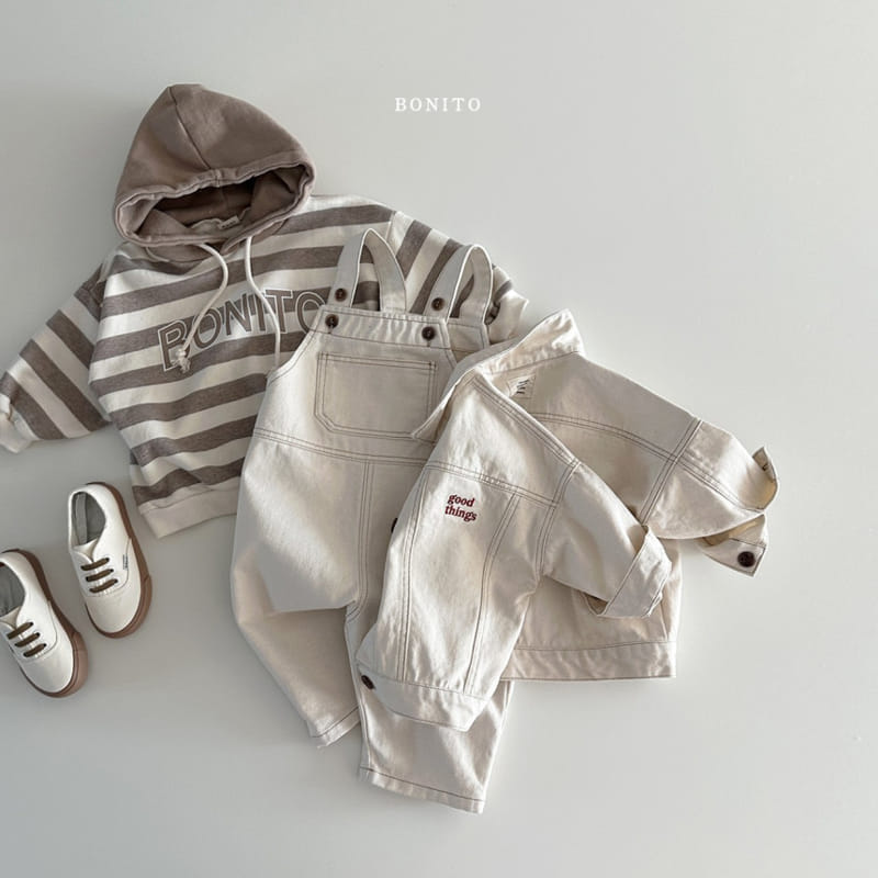 Bonito - Korean Baby Fashion - #onlinebabyboutique - Denkang Color Hoody Tee - 8