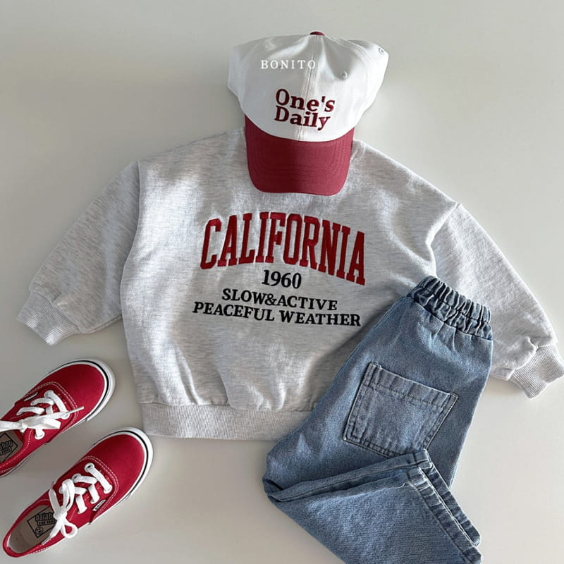 Bonito - Korean Baby Fashion - #onlinebabyboutique - California Sweatshirt - 9