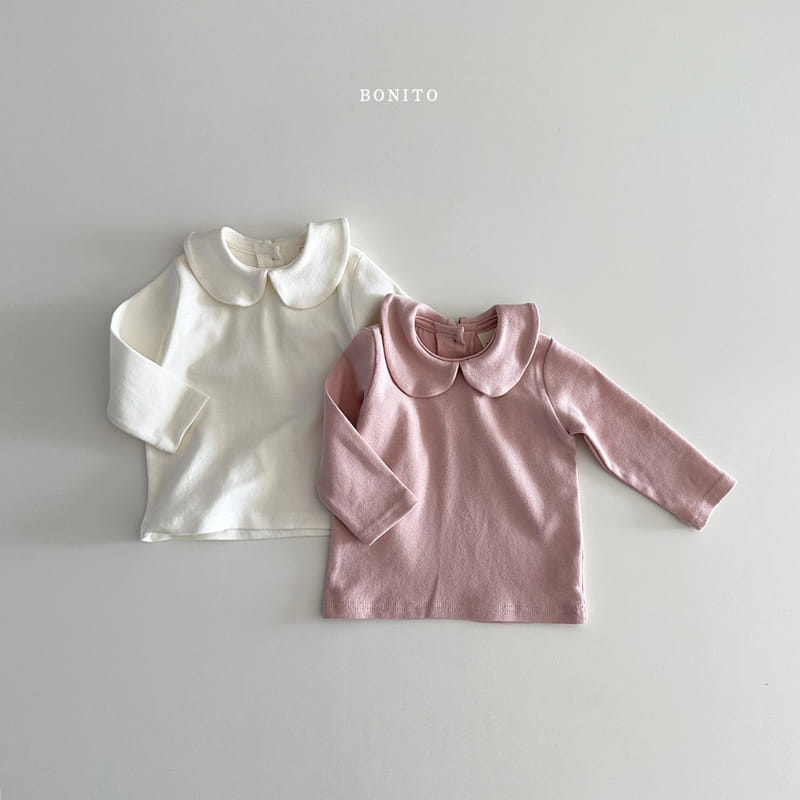 Bonito - Korean Baby Fashion - #onlinebabyboutique - Circle Collar Tee