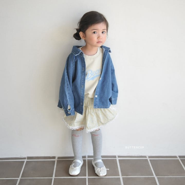 Buttercup - Korean Children Fashion - #Kfashion4kids - Round Denim Shirt Jacket