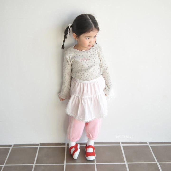 Buttercup - Korean Children Fashion - #childofig - Salrang Layered Skirt - 3