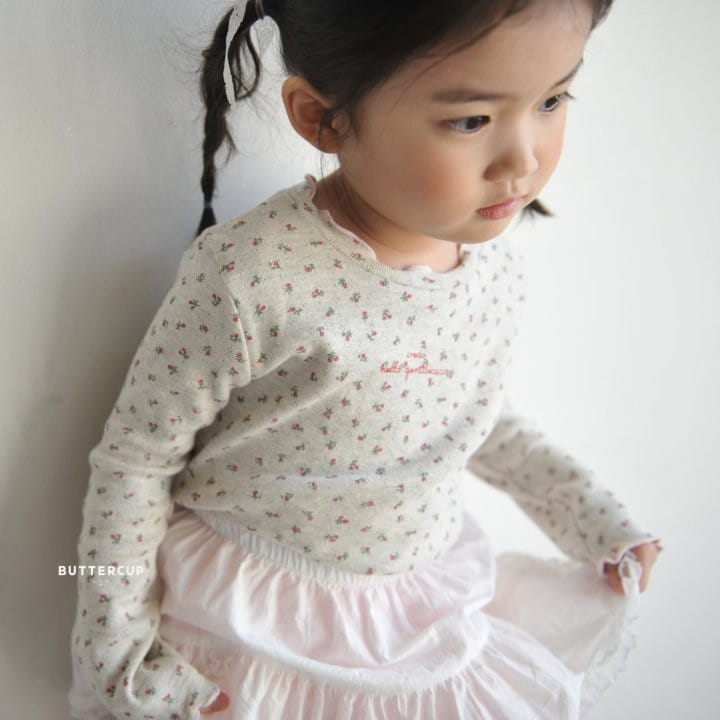 Buttercup - Korean Children Fashion - #childofig - Emily Flower Tee - 11
