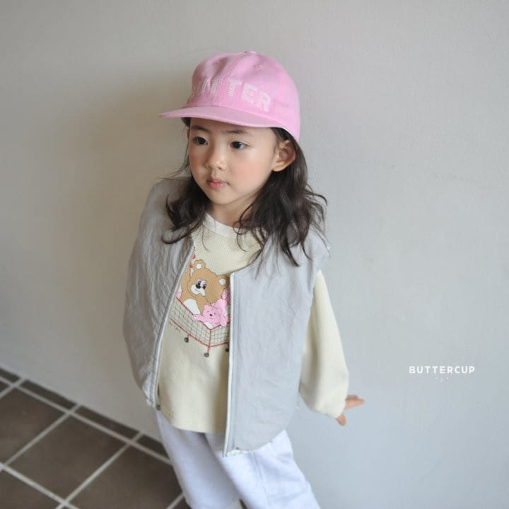 Buttercup - Korean Children Fashion - #childofig - Bear Cart Waffle Tee - 11