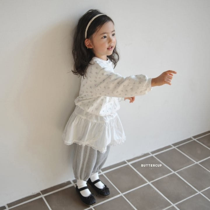 Buttercup - Korean Children Fashion - #childofig - Lace Line Jogger Pants - 7