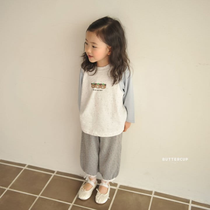 Buttercup - Korean Children Fashion - #childofig - Waffle Mini Flower Pants