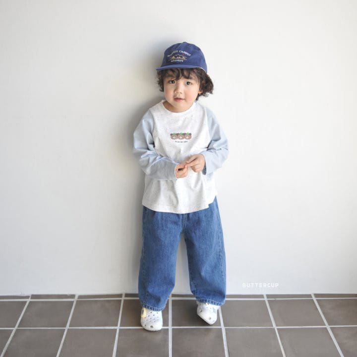 Buttercup - Korean Children Fashion - #childrensboutique - Three Bear Color Tee - 8