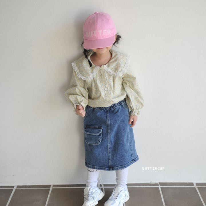 Buttercup - Korean Children Fashion - #childrensboutique - Long Denim Skirt - 6