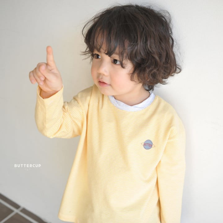 Buttercup - Korean Children Fashion - #childrensboutique - Better Mark Pin Tee
