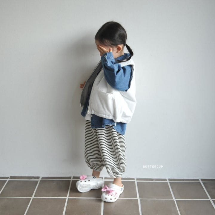 Buttercup - Korean Children Fashion - #designkidswear - Round Denim Shirt Jacket - 9