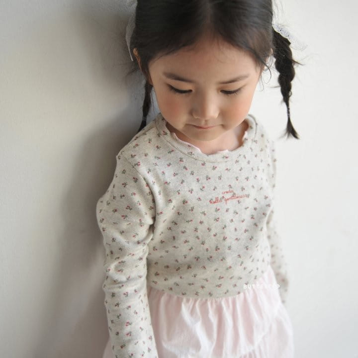 Buttercup - Korean Children Fashion - #discoveringself - Emily Flower Tee