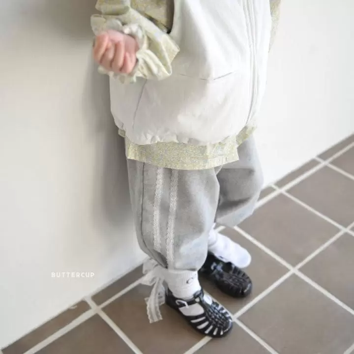 Buttercup - Korean Children Fashion - #discoveringself - Lace Line Jogger Pants - 11