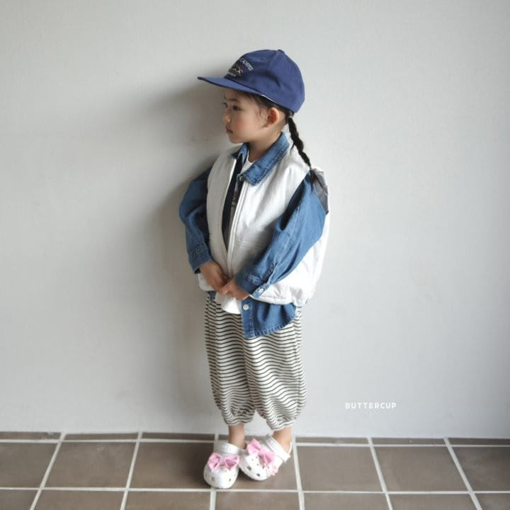 Buttercup - Korean Children Fashion - #discoveringself - Round Denim Shirt Jacket - 10