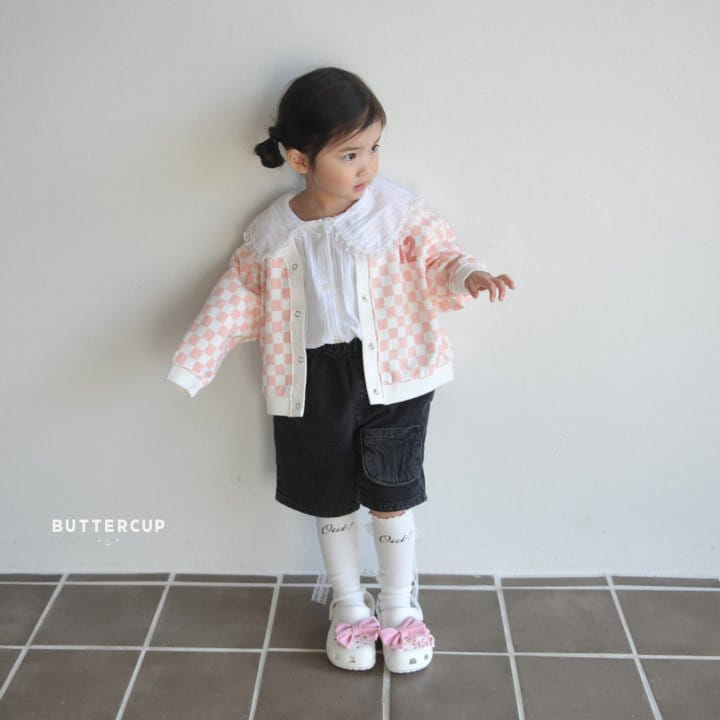 Buttercup - Korean Children Fashion - #fashionkids - Chess Snap Cardigan - 5