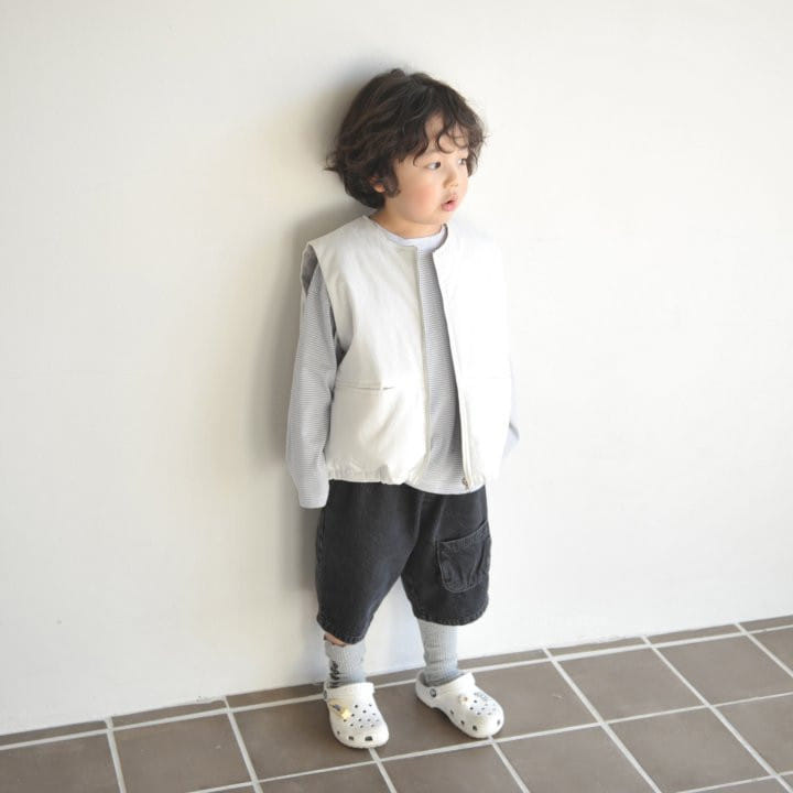 Buttercup - Korean Children Fashion - #discoveringself - C Reversible Vest - 4