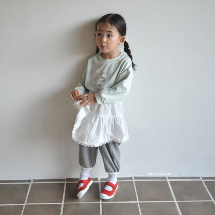 Buttercup - Korean Children Fashion - #fashionkids - Waffle Mini Flower Pants - 5