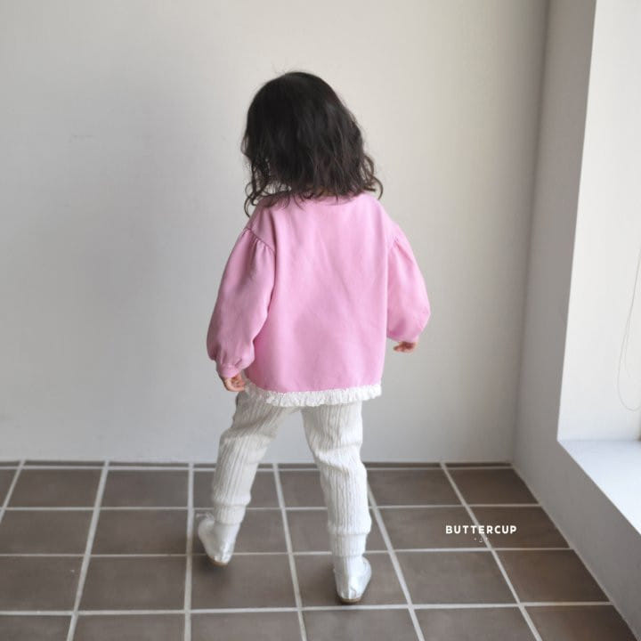 Buttercup - Korean Children Fashion - #kidsshorts - Owe Lace Sweatshirt - 11