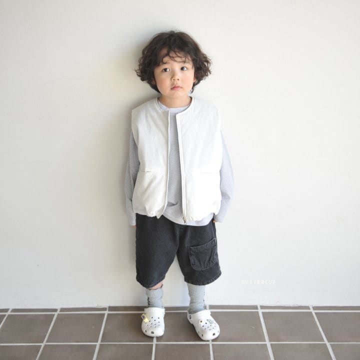 Buttercup - Korean Children Fashion - #kidsshorts - C Reversible Vest - 5
