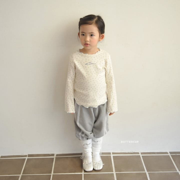 Buttercup - Korean Children Fashion - #kidsshorts - Emily Flower Tee - 3