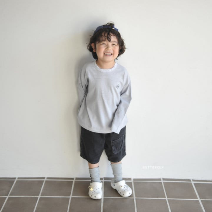 Buttercup - Korean Children Fashion - #kidsshorts - Better Mark Pin Tee - 5