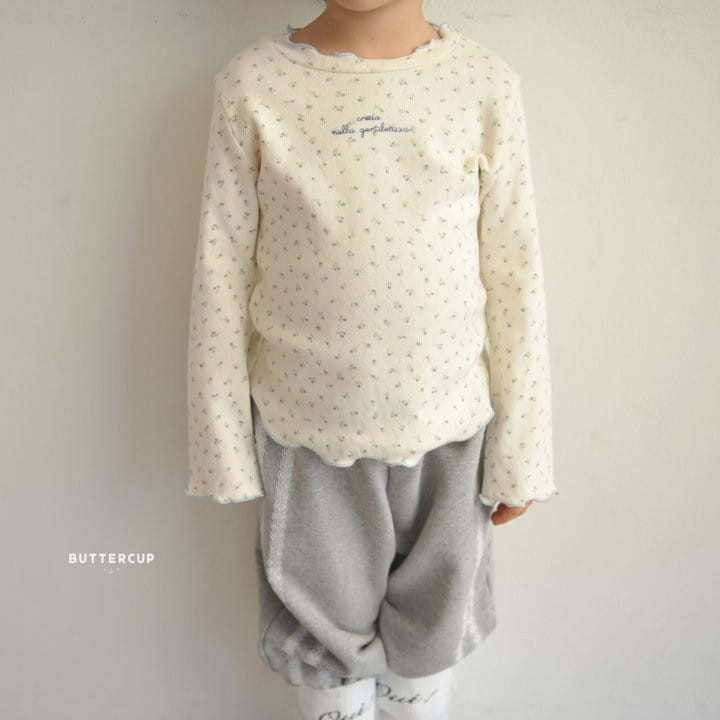 Buttercup - Korean Children Fashion - #kidsshorts - Emily Flower Tee - 4